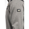 Caterpillar Essential 1/4 Zip Polyester Men's Grey Sweatshirt