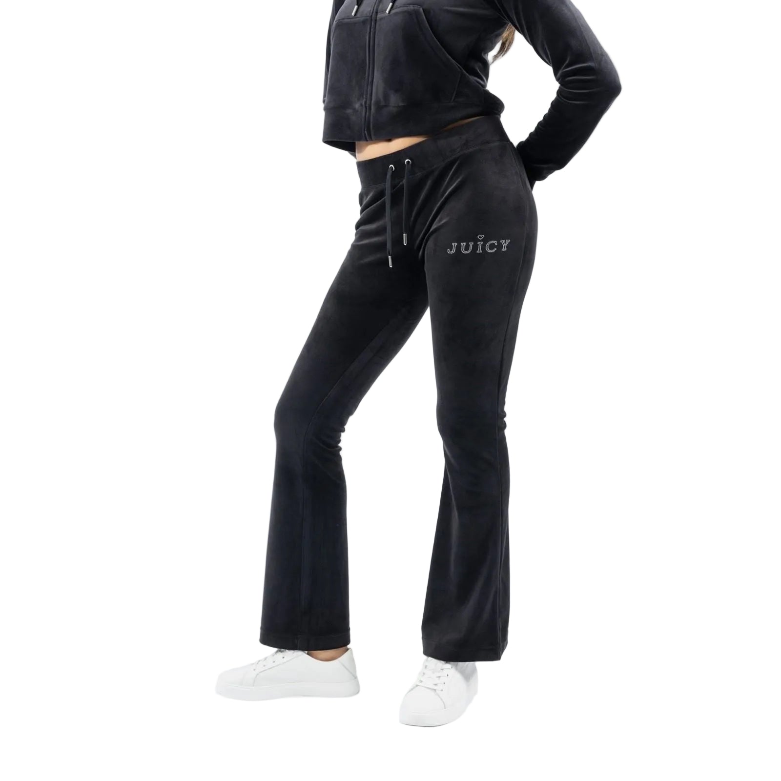 Juicy Couture Regal Lisa Polyester Women's Black Track Pants