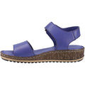 Hush Puppies Ellie Leather Women's Indigo Sandals