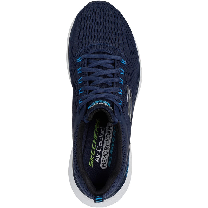 Skechers Relaxed Fit Edgeride Contention Synthetic Men's Navy/Blue Trainers