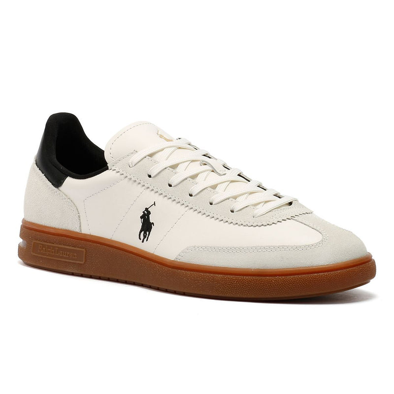 Ralph Lauren Bedford White/Black Trainers