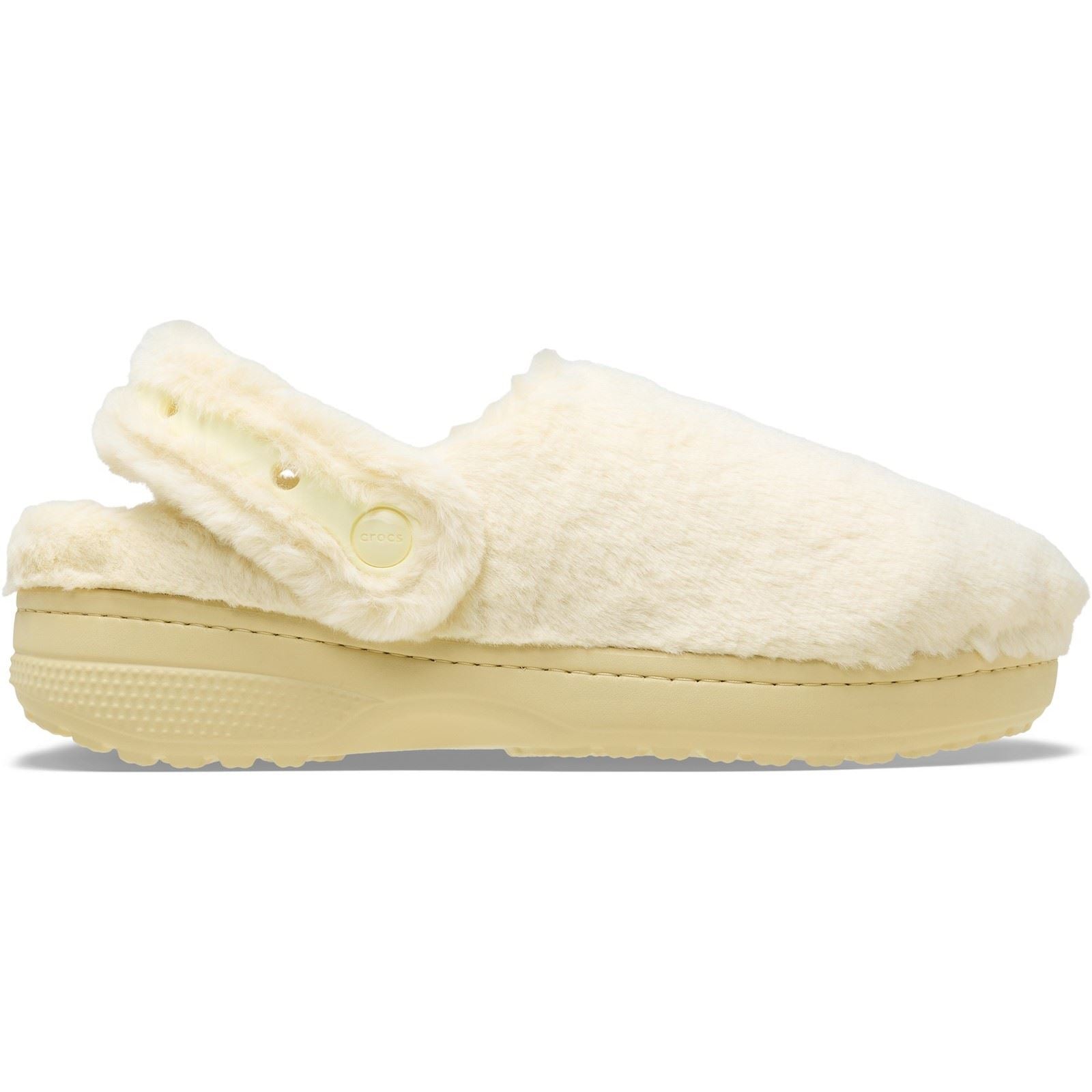 Crocs Classic Unfurgettable Polyester Women's Vanilla Clogs