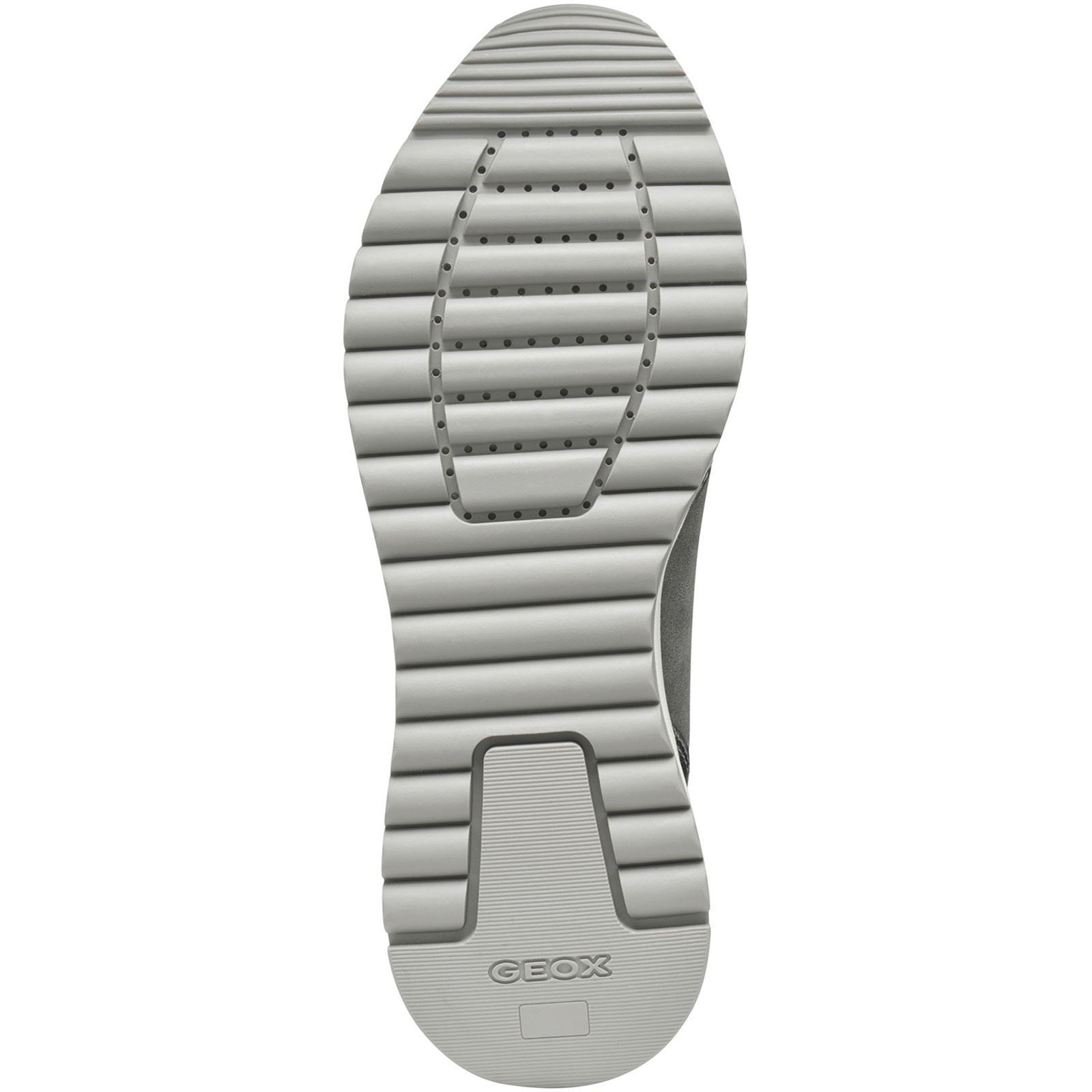 Geox D Desya A Leather Women's Dark Grey/Gun Trainers