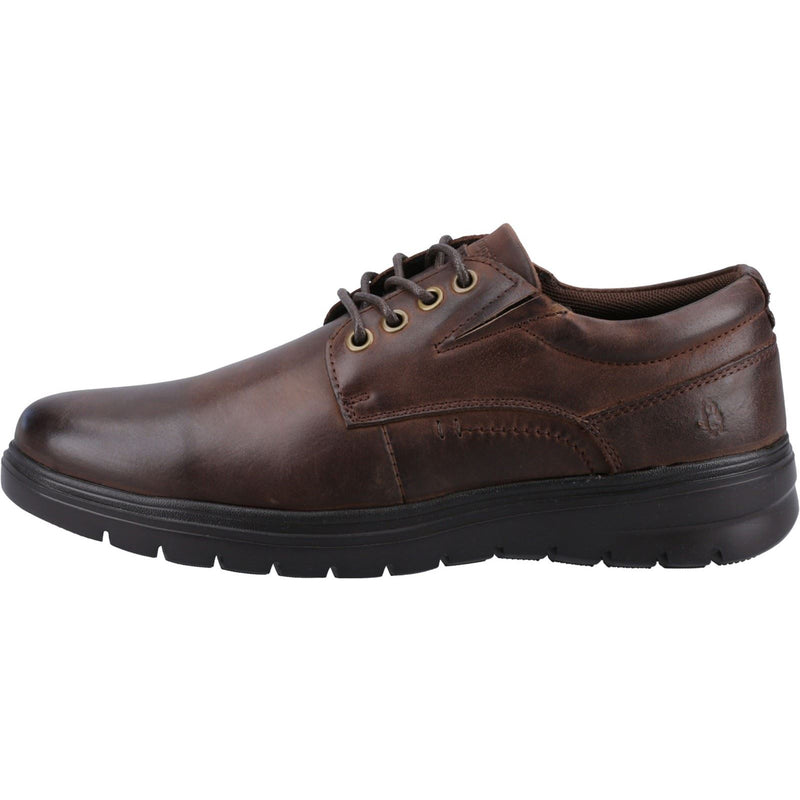 Hush Puppies TRITON LACE UP Leather Men's Brown Lace-Up Shoes