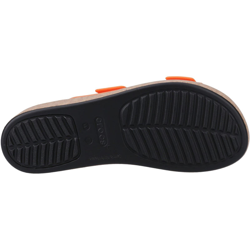 Crocs Brooklyn Buckle Women's Topaz Wedges