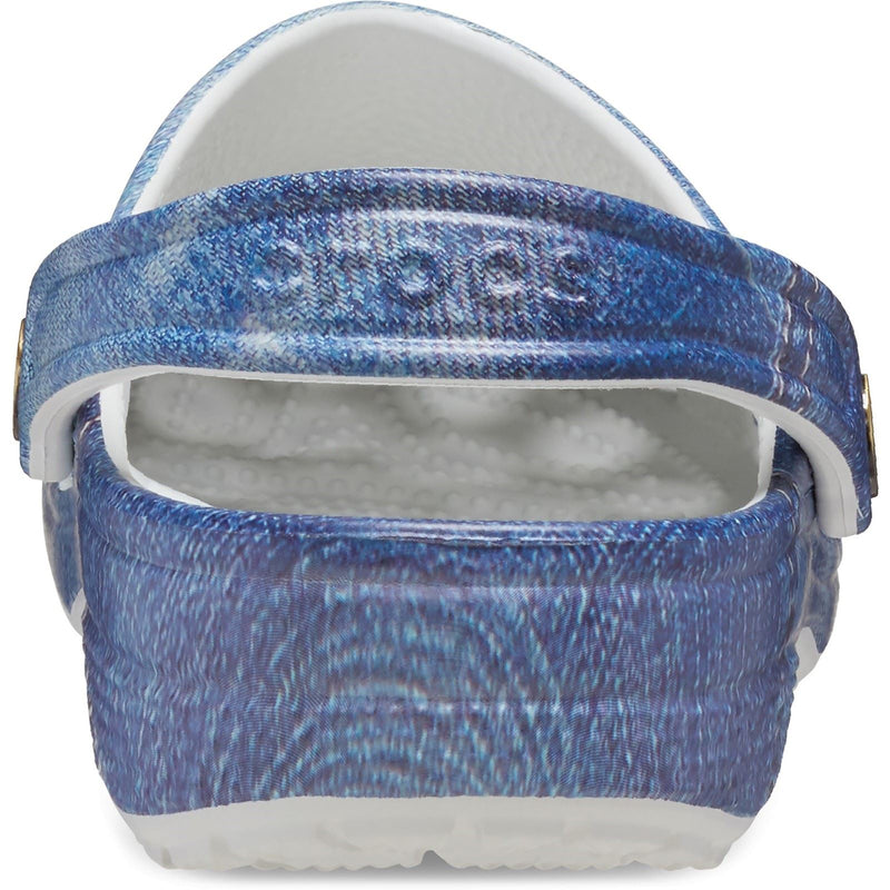 Crocs Classic Denim Synthetic Moonlight Clogs