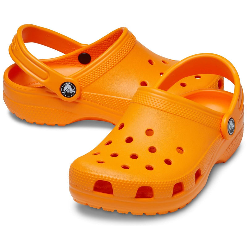 Crocs Toddler Classic Synthetic Orange Zing Clogs