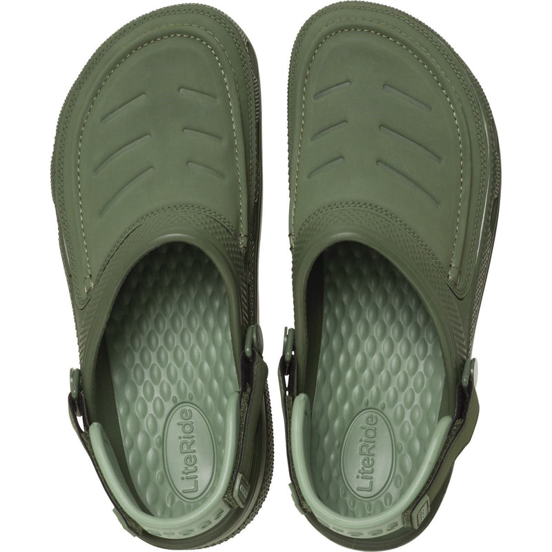 Crocs Yukon Vista II Synthetic Men's Army Green Clogs