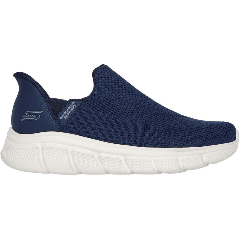 Skechers BOBS Sport B Flex Resilient Textile Men's Navy Trainers