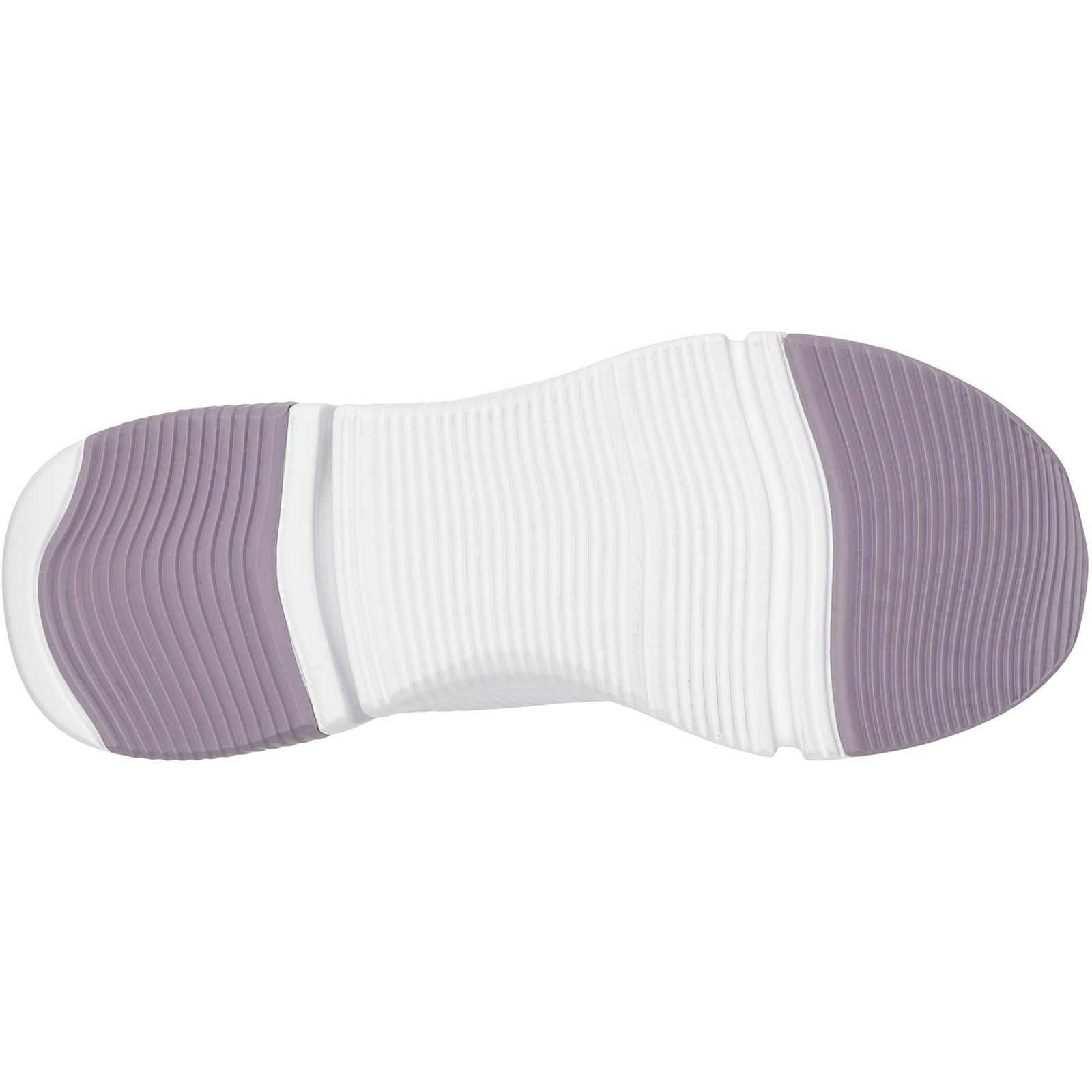 Skechers BOBS Sparrow Flex Too You Textile Women's White Trainers