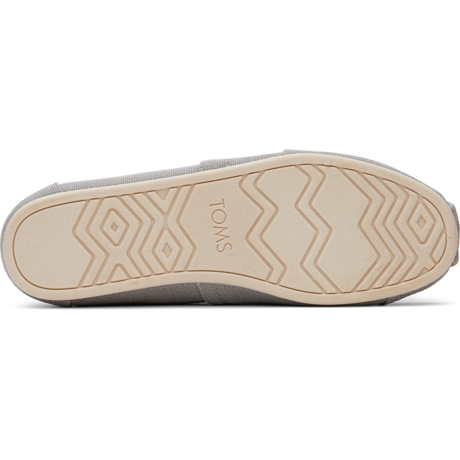 TOMS Alpargata Classic Cotton Men's Drizzle Grey Espadrilles