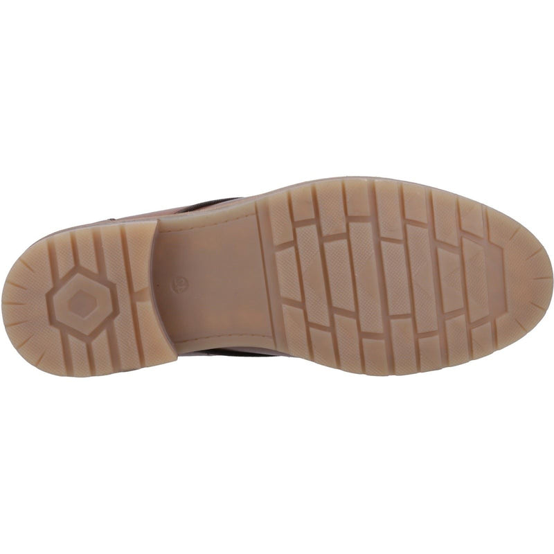 Hush Puppies Ricky Leather Men's Tan Ankle Boots