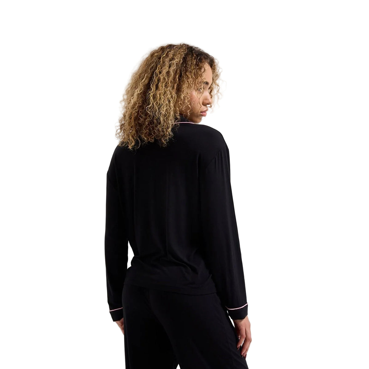Juicy Couture Crest PJ Set Women's Black Pyjama Sets