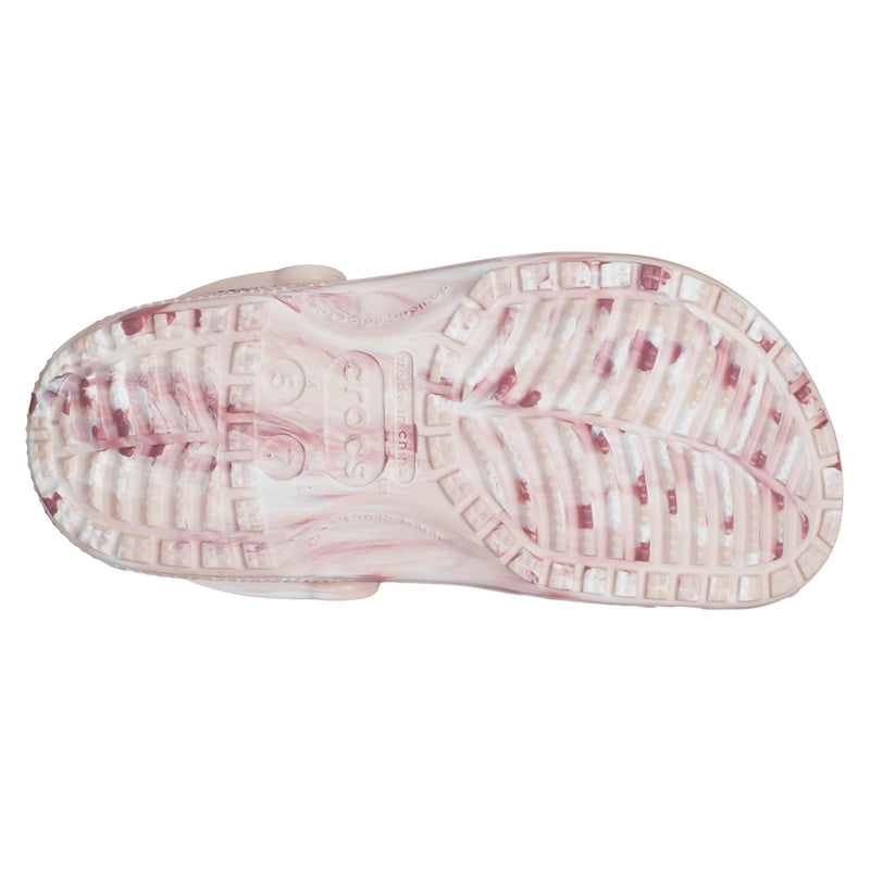 Crocs Classic Marbled Synthetic Quartz Clogs