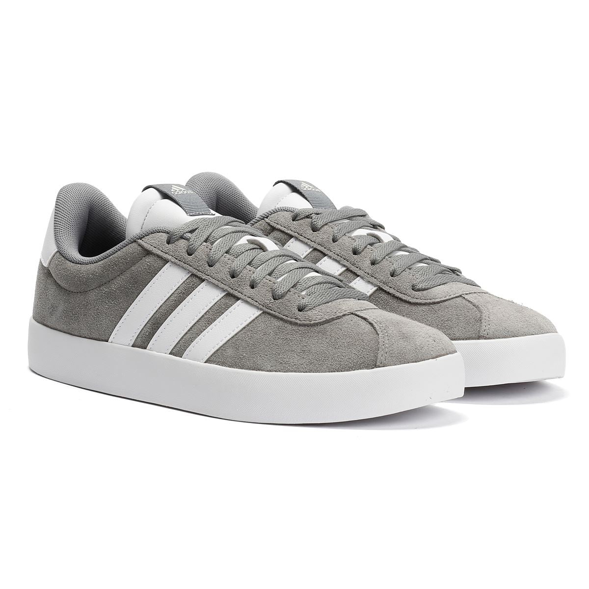 Adidas VL Court 3.0 Leather Men's Grey/White Trainers