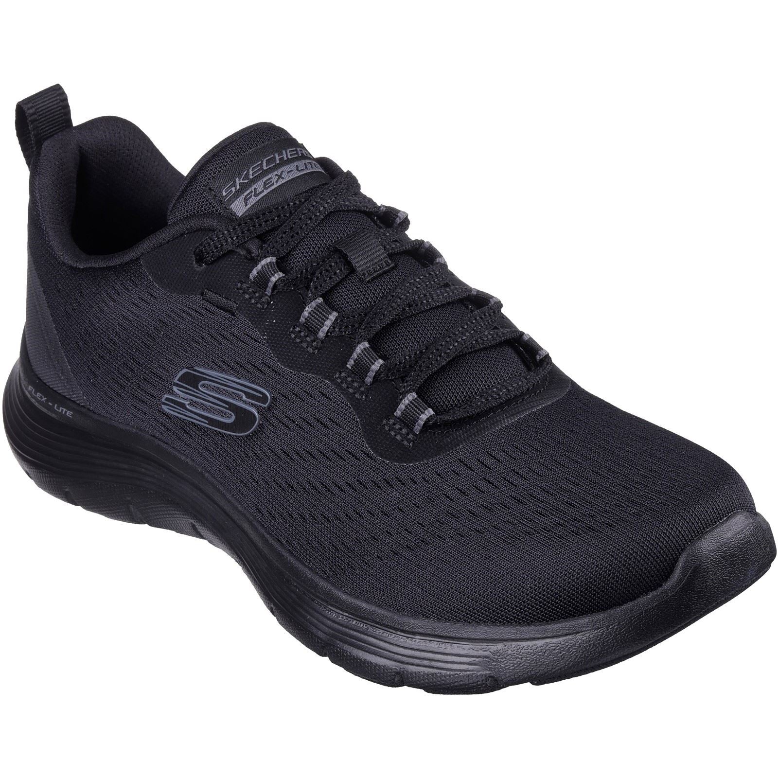 Skechers Flex Appeal 5.0 Textile Women's Black Trainers