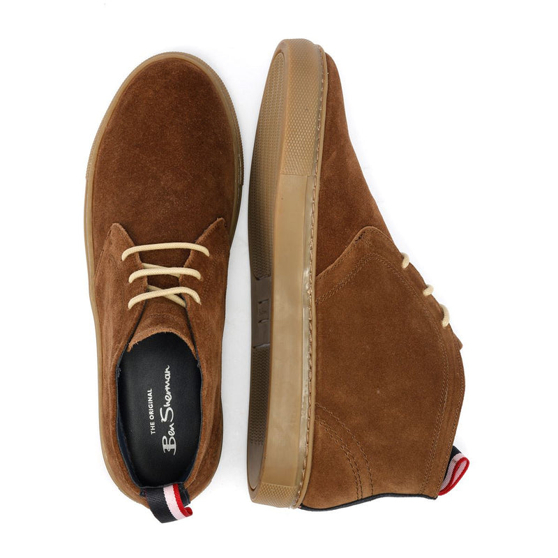 Ben Sherman Parka Suede Men's Brown Boots