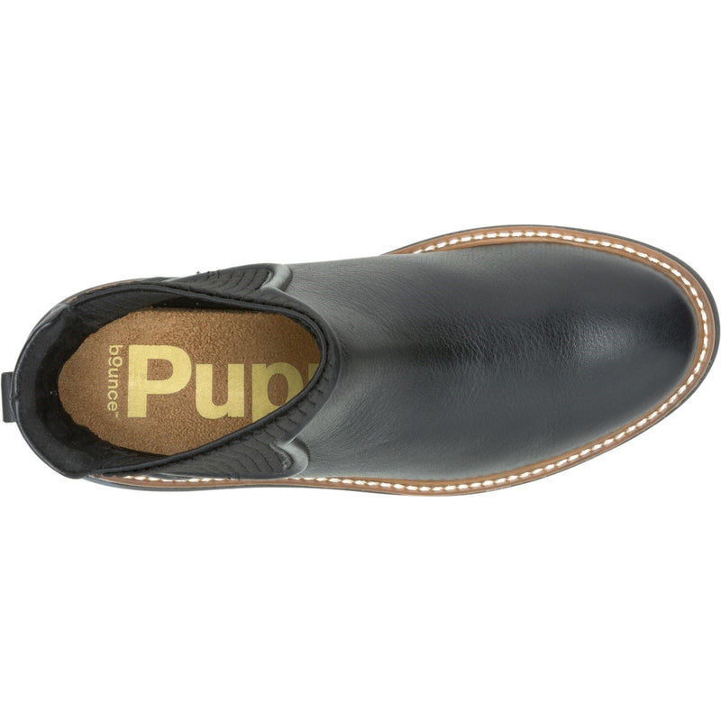 Hush Puppies Jodie Leather Women's Black Boots