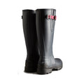 Hunter Balmoral Adjustable Rubber Women's Navy/Peppercorn Wellington Boots