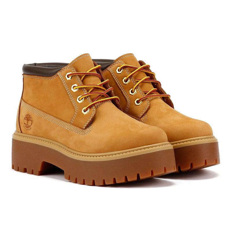 Timberland Stone Street Nellie Leather Women's Wheat Boots