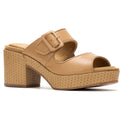 Hush Puppies Poppy Leather Women's Tan Sandals