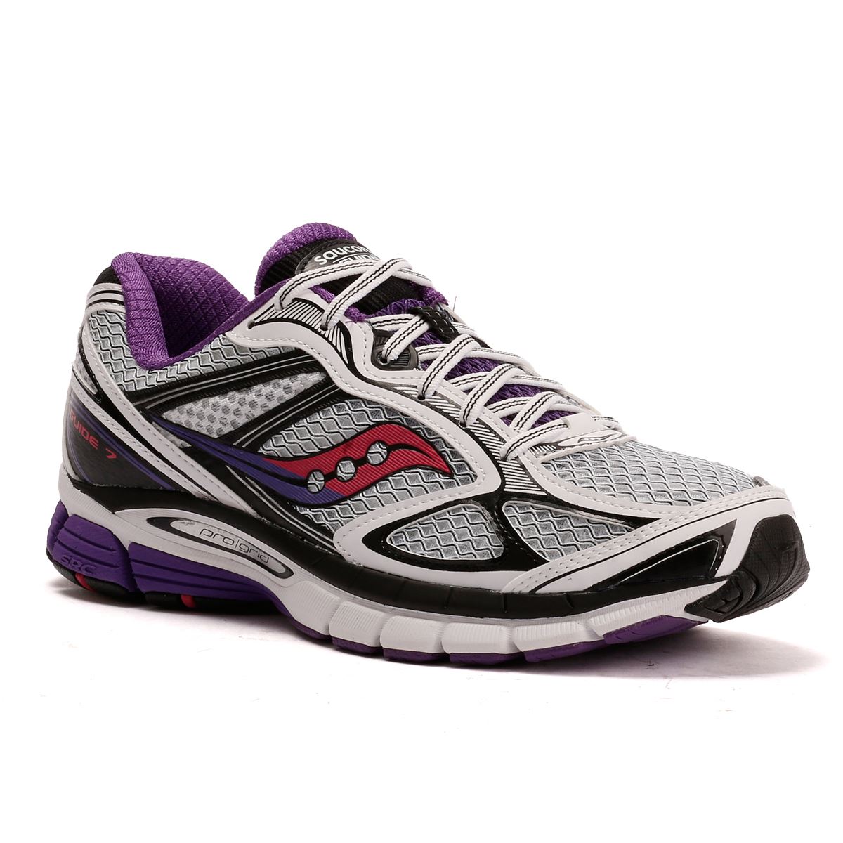 Saucony Progrid Guide 7 White/Drupe Trainers