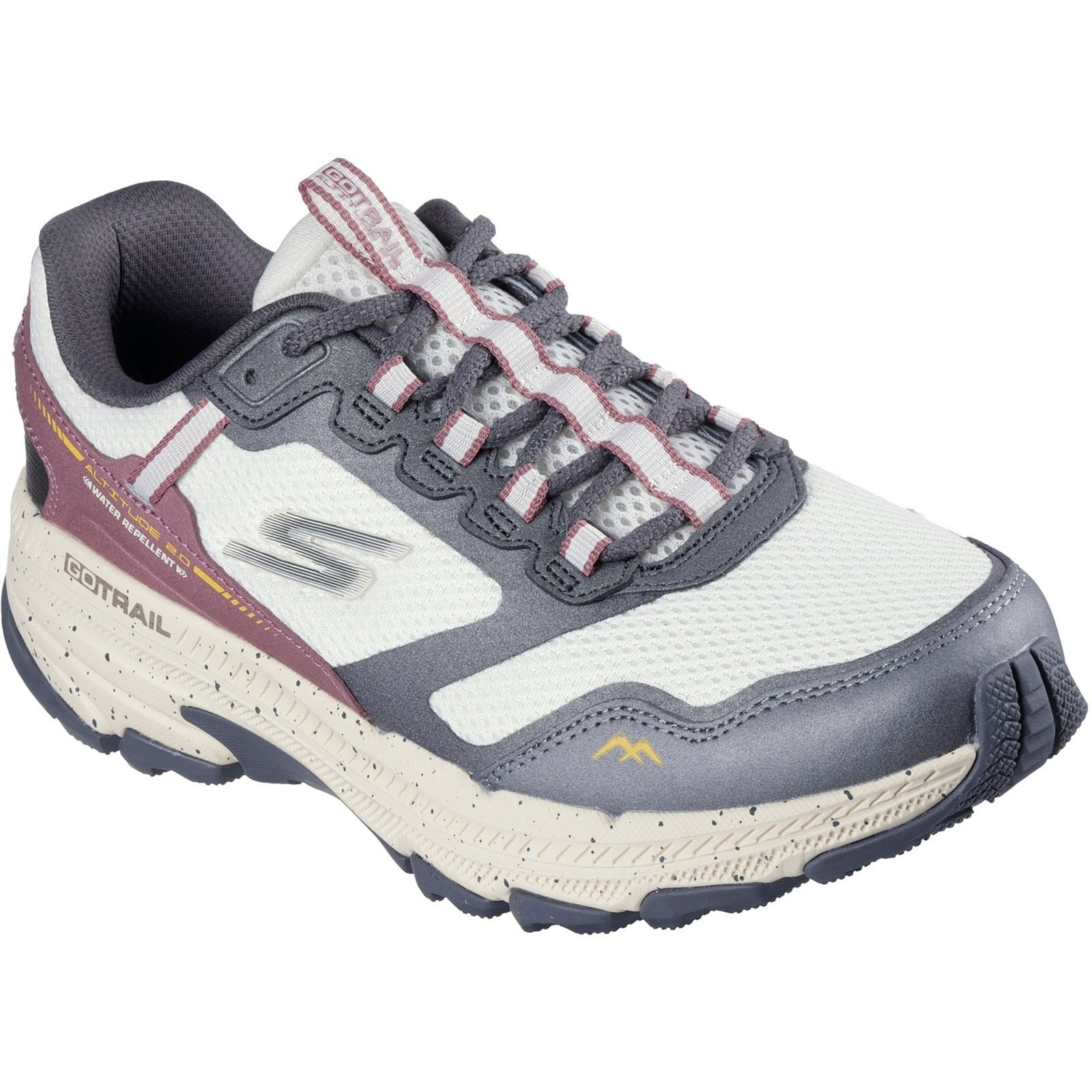 Skechers GO RUN Trail Altitude 2.0 Ravine Leather Women's Natural Trainers