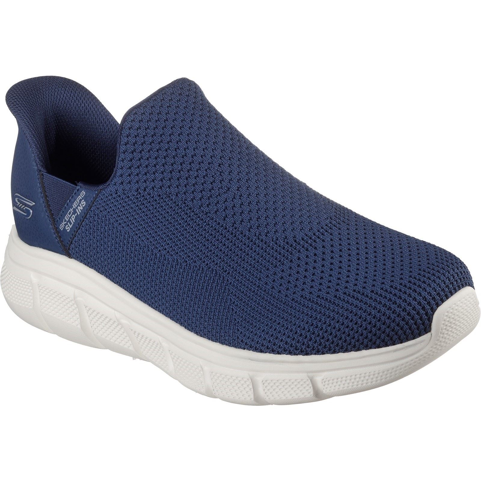 Skechers BOBS Sport B Flex Resilient Textile Men's Navy Trainers