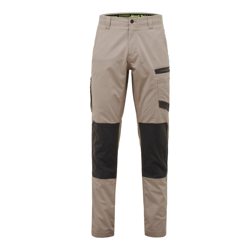 Hard Yakka Raptor Active Cotton Men's Tan Outdoor Trousers