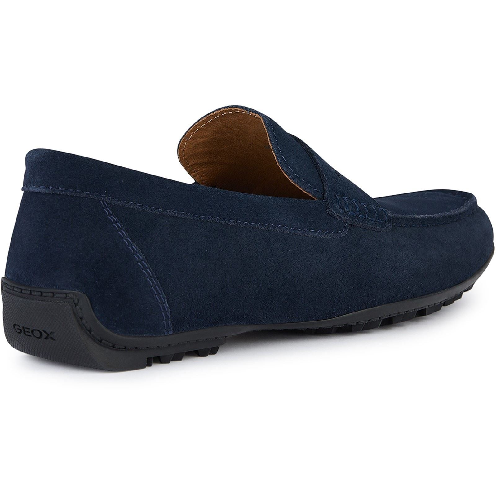Geox U KOSMOPOLIS + GRIP Leather Men's Navy Loafers