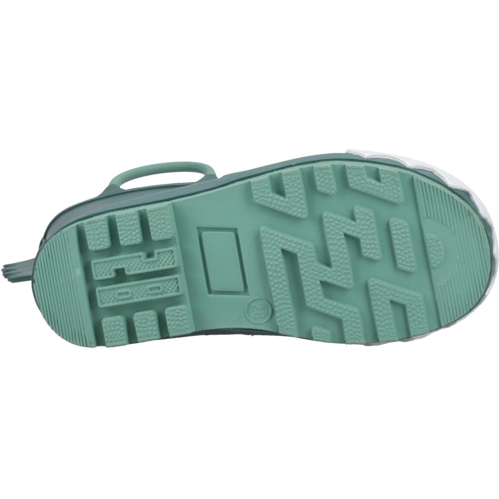 Cotswold Puddle 3D Rubber Unisex Kid's Green Wellington Boots