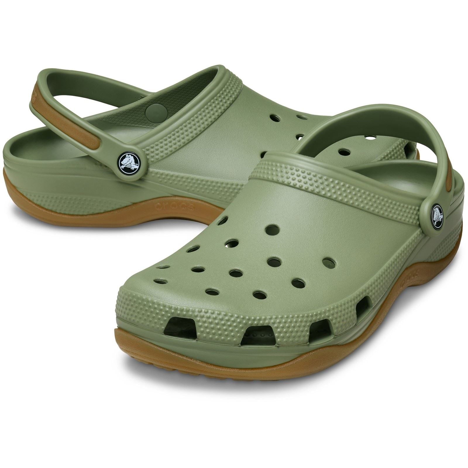 Crocs Classic Evo Gum EVA Men's Cargo/Gum Clogs
