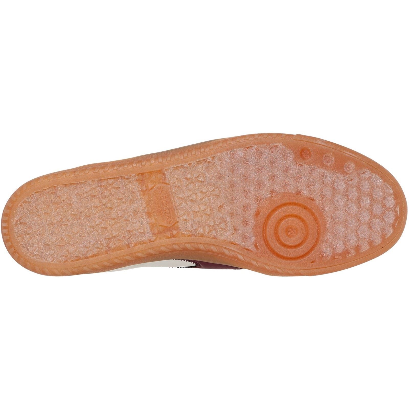 Skechers Hotshot Pyke Synthetic Men's Natural/Burgundy Trainers