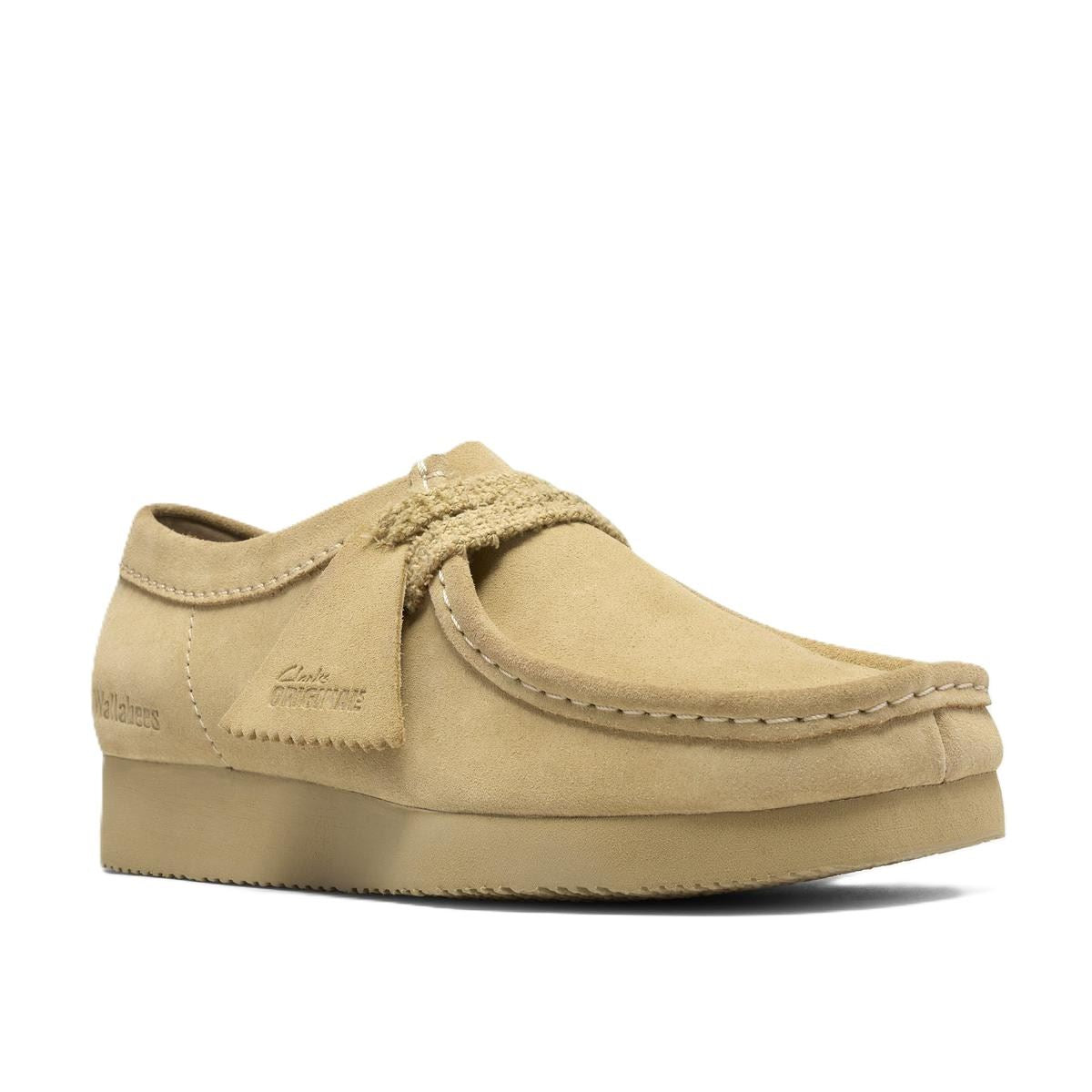 Clarks Originals Wallabee Lite Suede Women's Maple Shoes