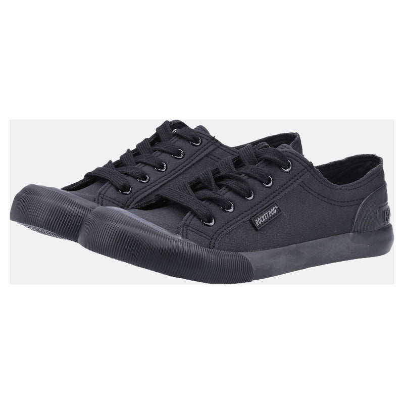 Rocket Dog Jazzin Fable Synthetic Women's Black Trainers