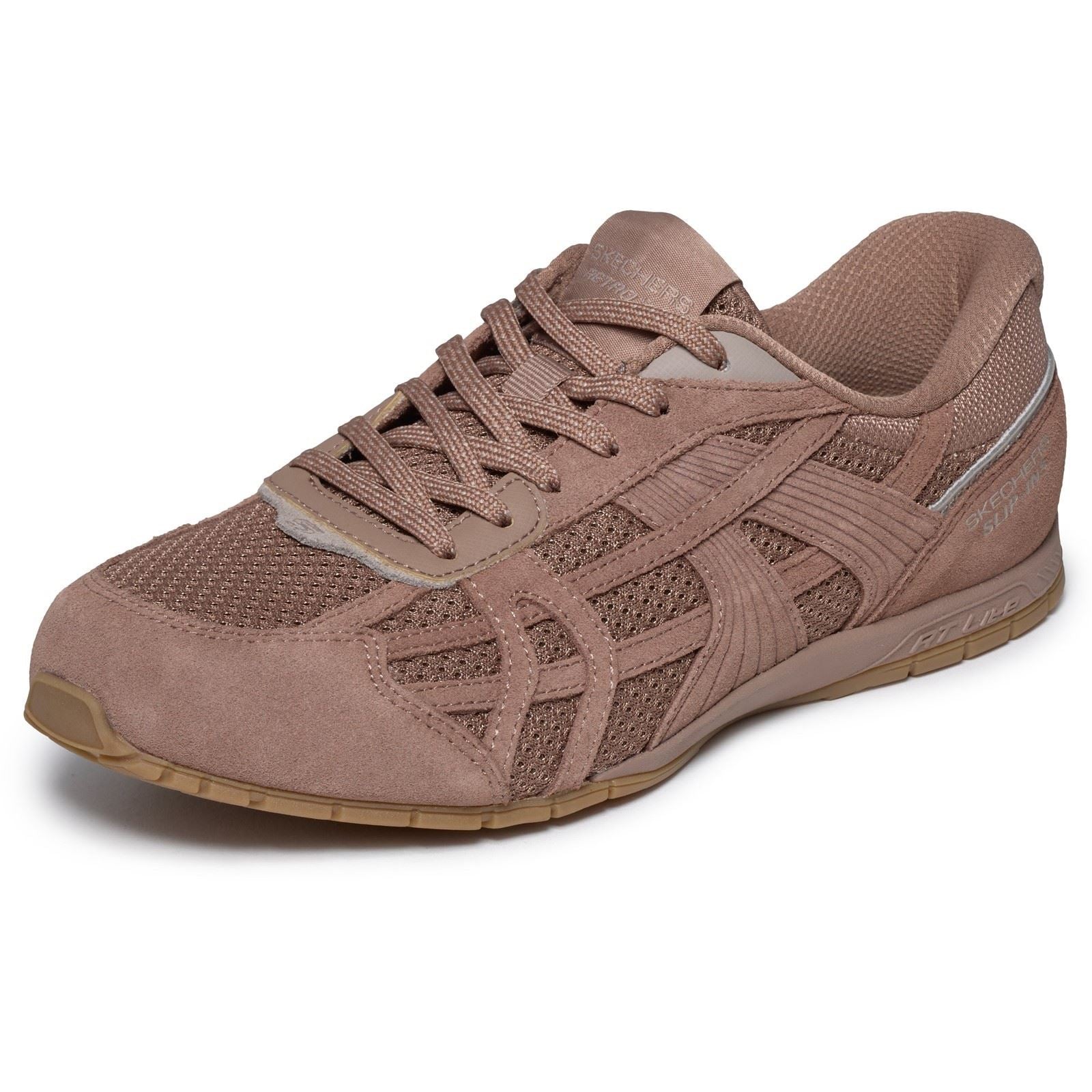 Skechers Retro Lite Oshare Leather Women's Brown Trainers