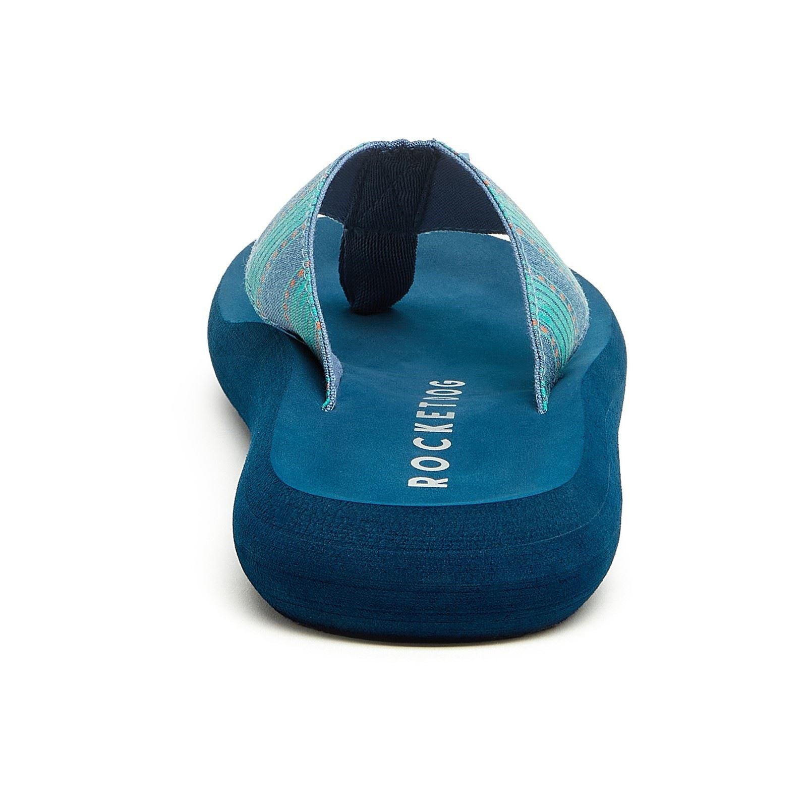 Rocket Dog Spotlight Rome Cotton Women's Blue Sandals