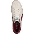 Skechers Hotshot Pyke Synthetic Men's Natural/Burgundy Trainers