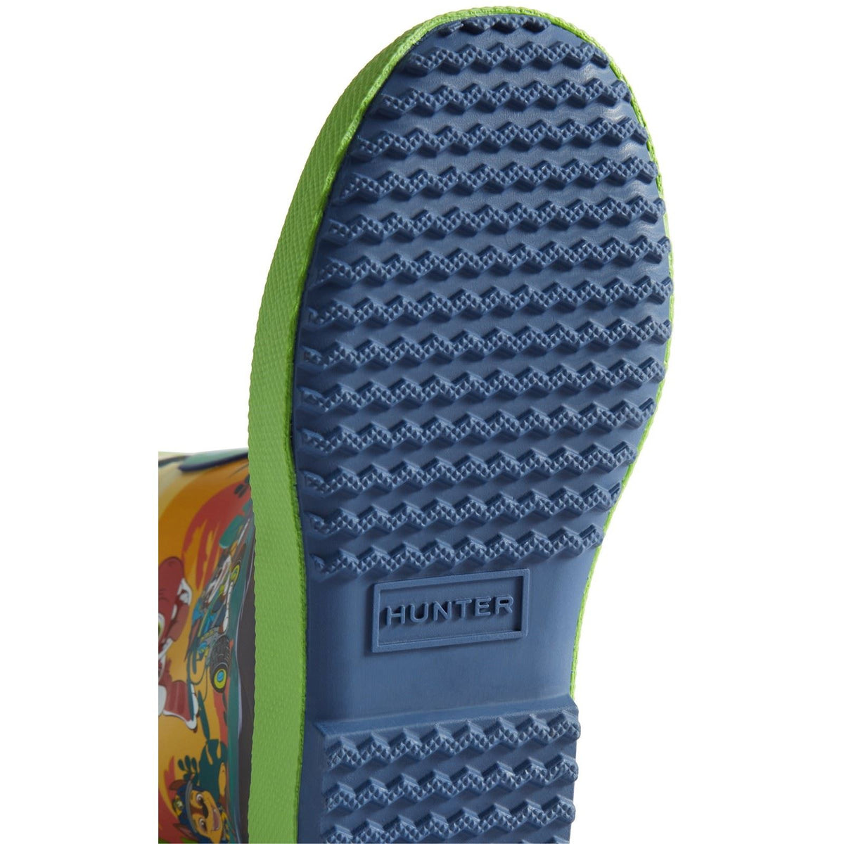 Hunter Paw Patrol Rubber Unisex Kid's Cuttle Blue/Sea Lettuce Wellington Boots