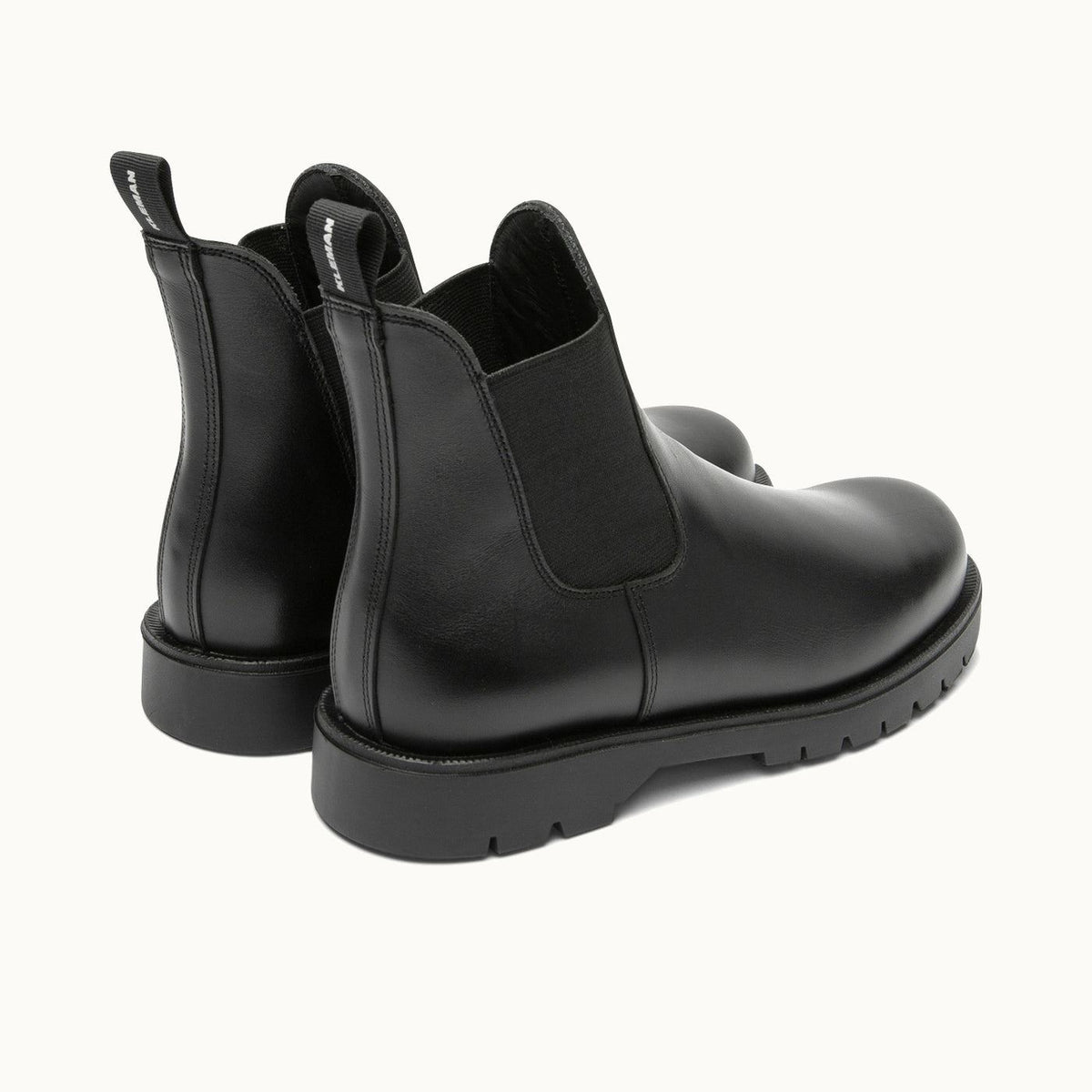 Kleman Tonnant Leather Men's Black Chelsea Boots
