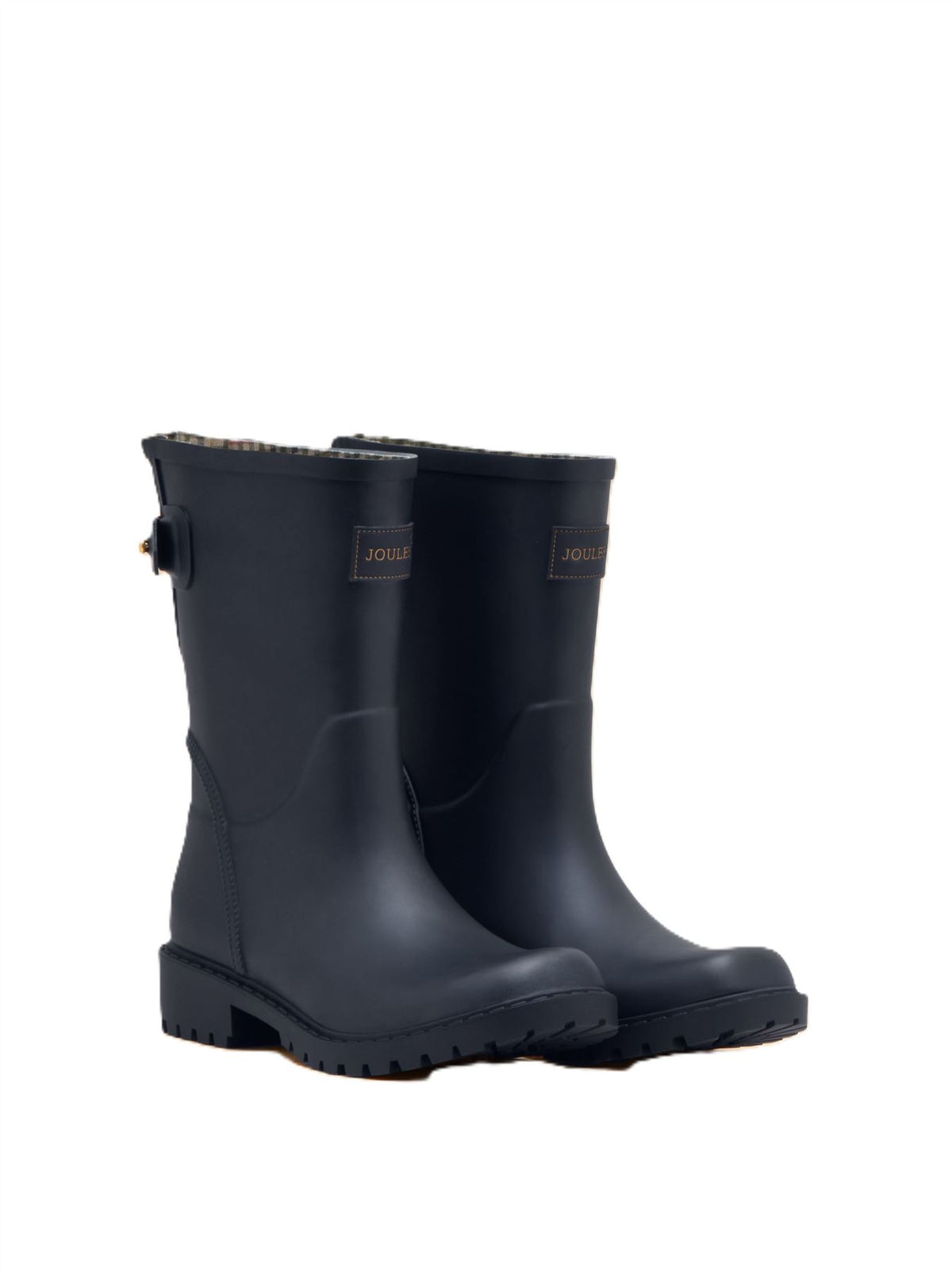 Joules Wistow Rubber Women's Navy Blue Mid Wellington Boots