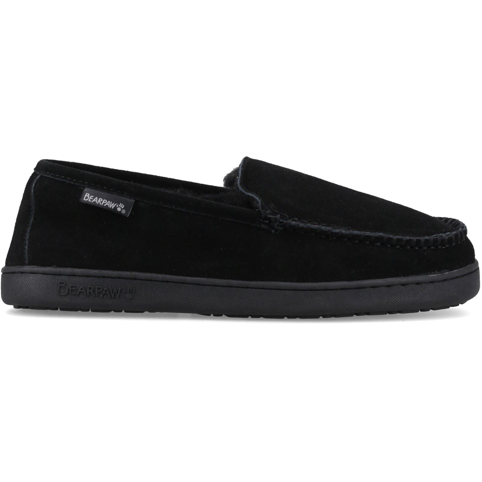 Bearpaw Brian Suede Men's Black Slippers