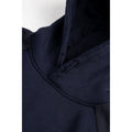 Caterpillar Essentials Synthetic Men's Blue Hooded Sweatshirt