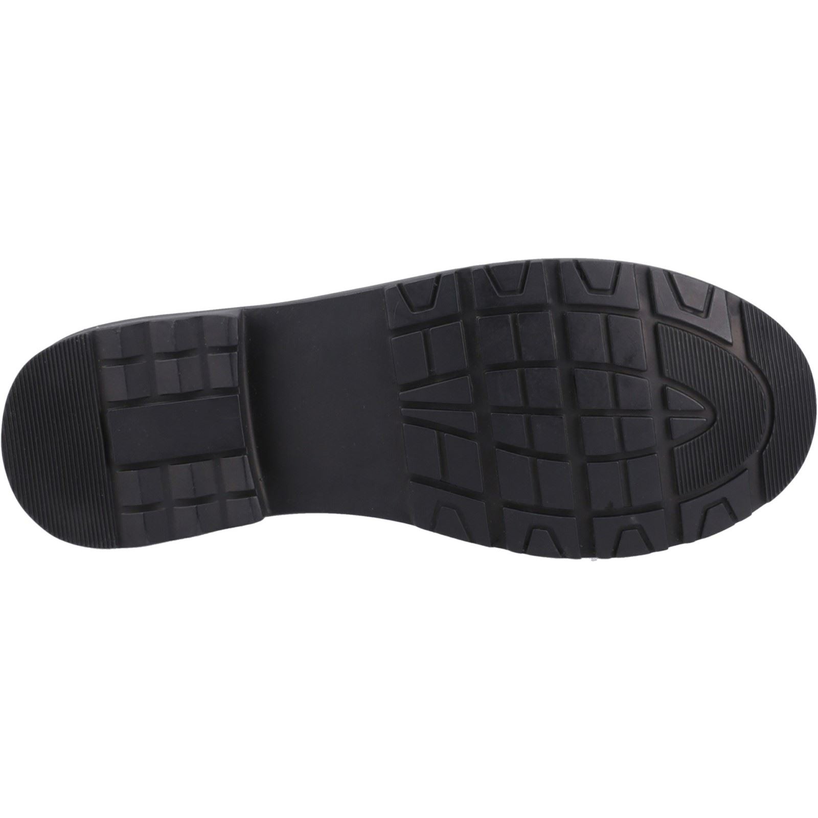 Hush Puppies Brian Leather Youth Boy's Black Brogues
