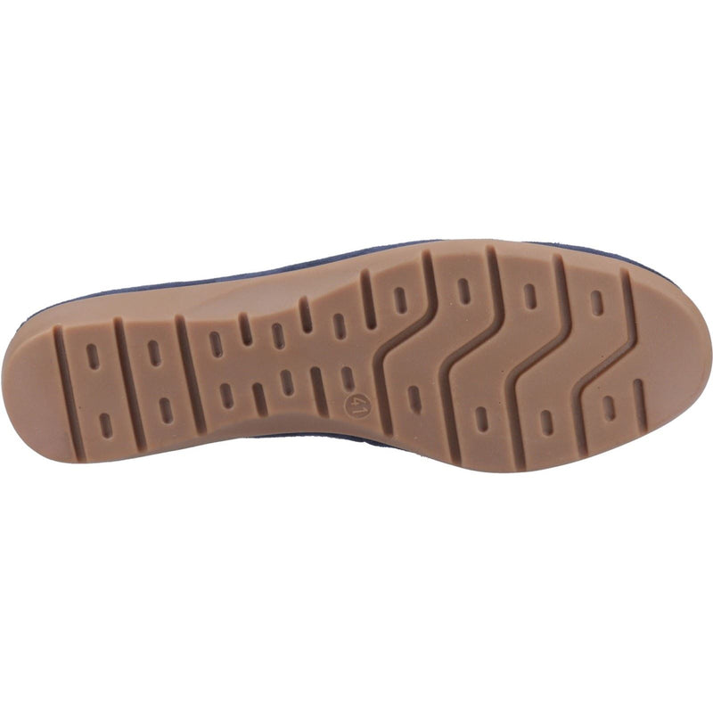 Hush Puppies Shelby Suede Women's Navy Loafers