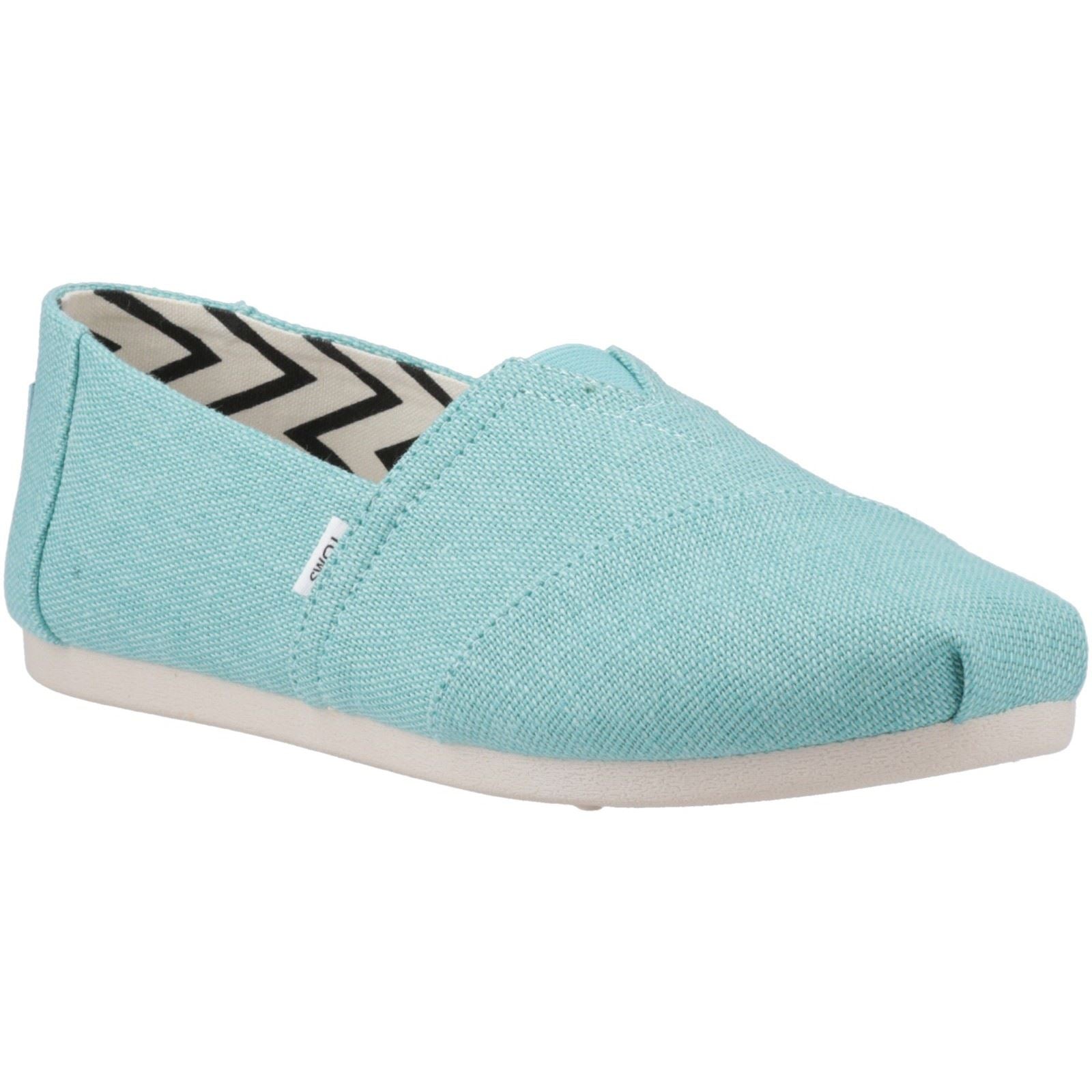 TOMS Alpargata Classic Jute Women's Aqua Espadrilles