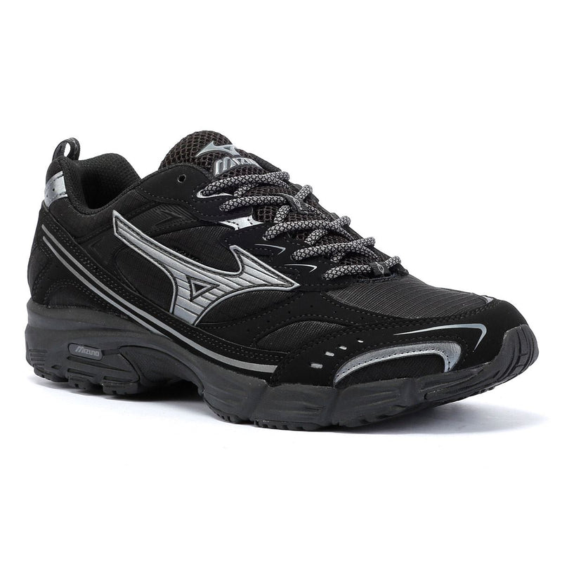 Mizuno MXR Tech Black / Metallic Grey Trainers