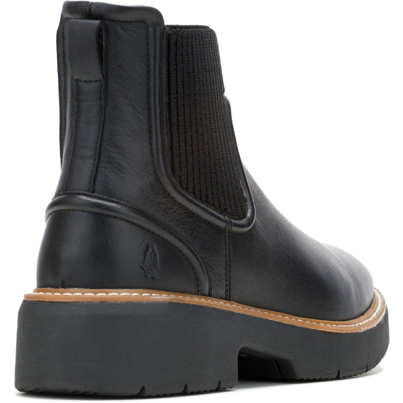 Hush Puppies Jodie Leather Women's Black Boots