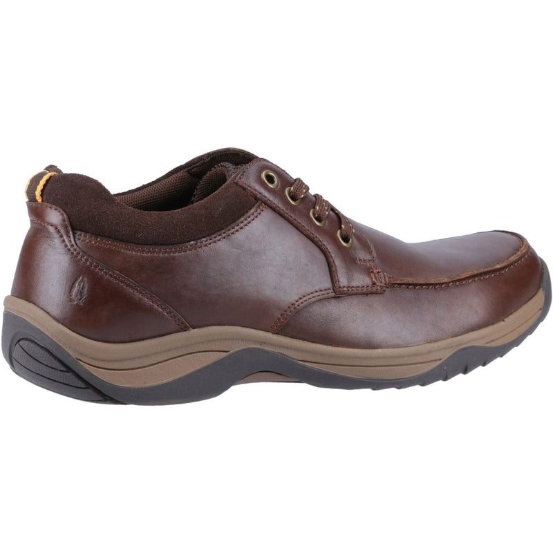 Hush Puppies Derek Leather Men's Coffee Lace-Up Shoes