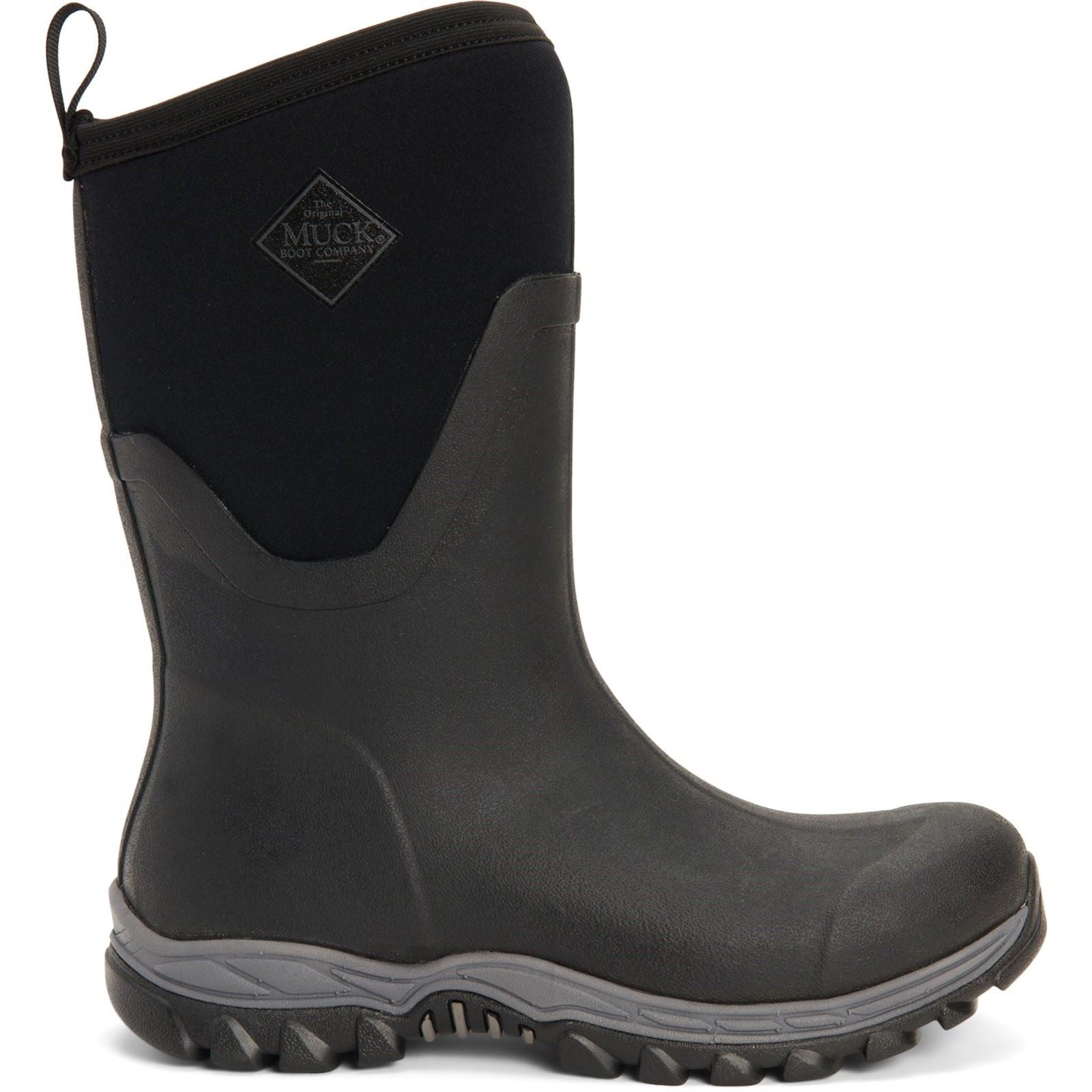 Muck Boots Arctic Sport Mid Rubber Black Wellington Boots